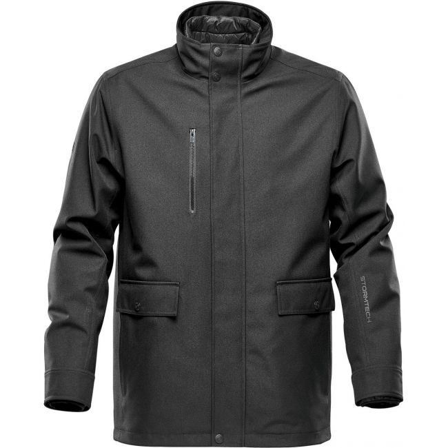 Montauk system jacket graphite heather marimea 2xl