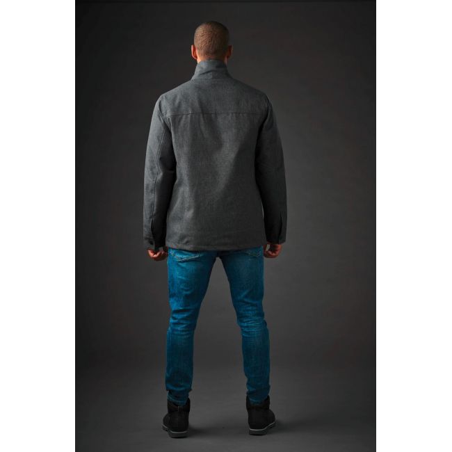 Montauk system jacket graphite heather marimea l