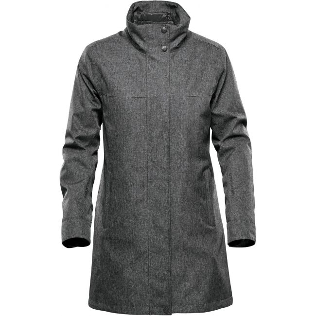 Women's montauk system jacket graphite heather marimea m