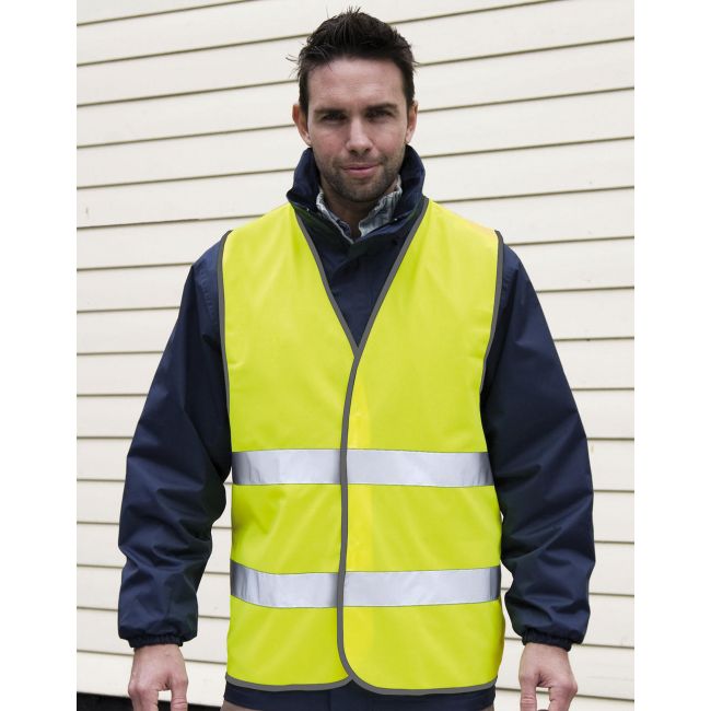 Core enhanced visibility vest fluorescent yellow marimea l/xl