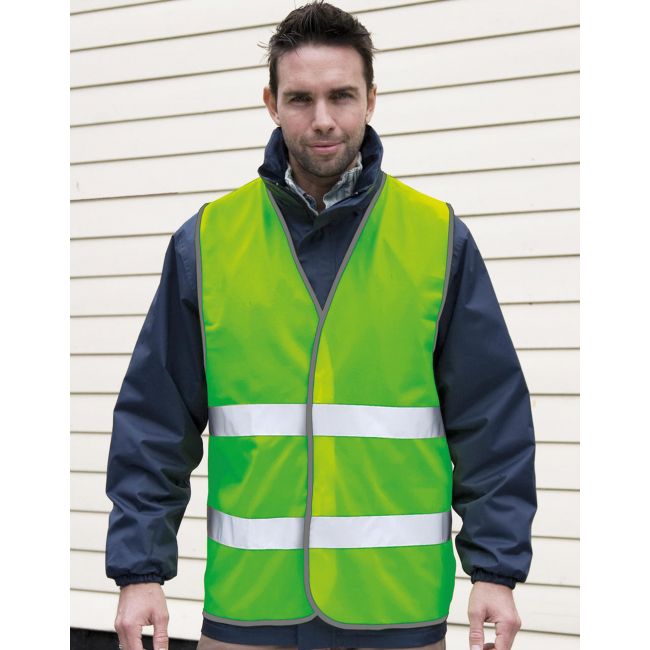 Core enhanced visibility vest fluorescent yellow marimea l/xl
