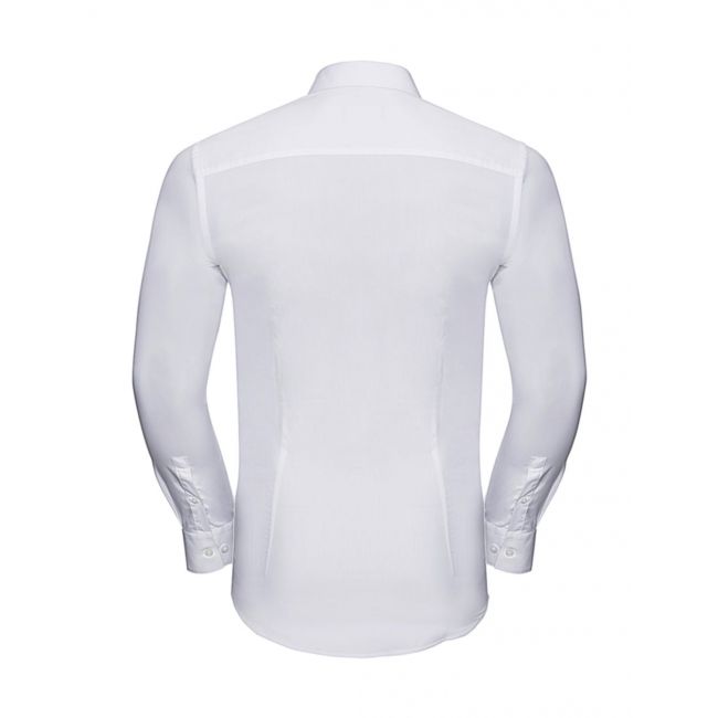 Men's ls ultimate stretch shirt white marimea 4xl