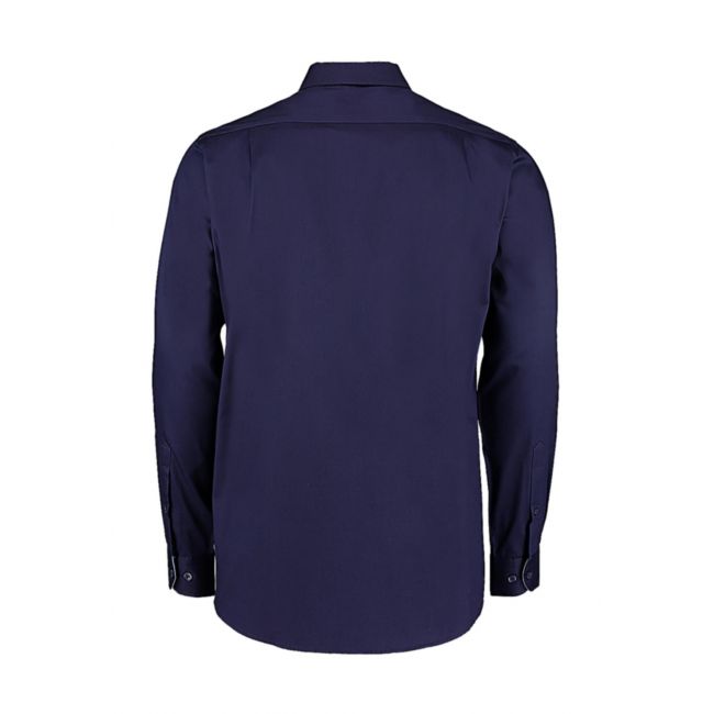 Tailored fit premium contrast oxford shirt navy/light blue marimea s