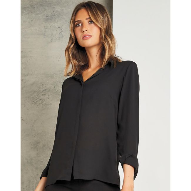 Regular fit soft shirt black marimea 2xl