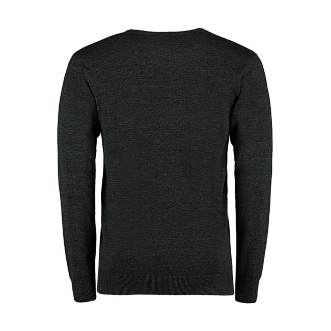 Classic fit arundel v neck sweater black marimea 2xs