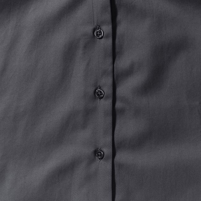 Ladies' classic twill shirt zinc marimea l (40)