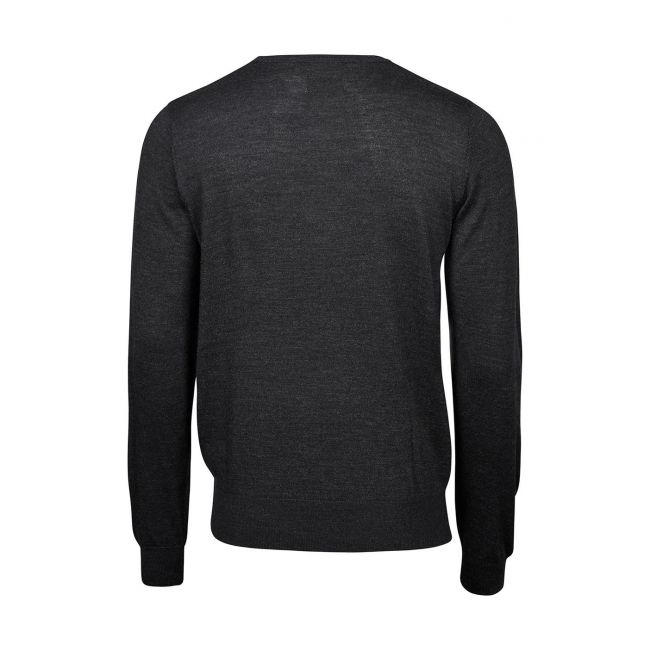 Men's crew neck sweater navy marimea m