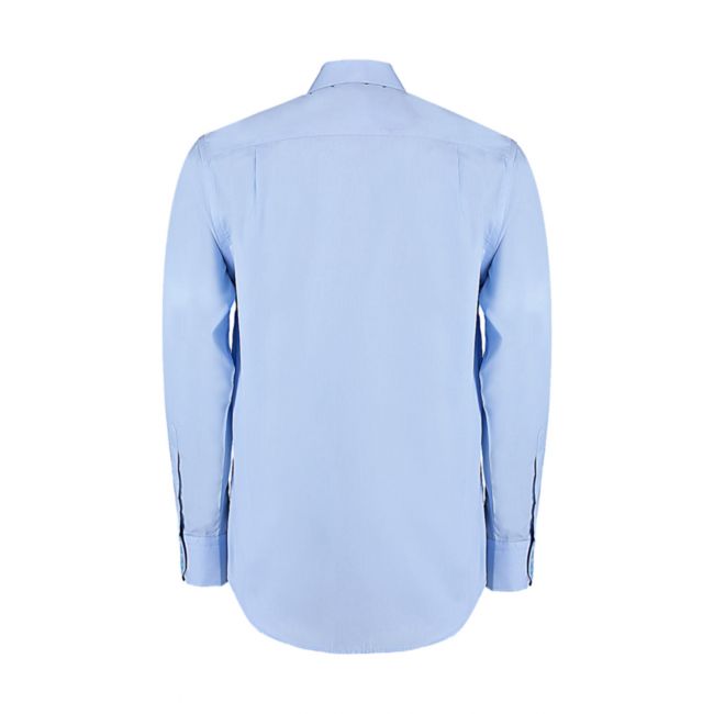 Classic fit non iron shirt light blue marimea l