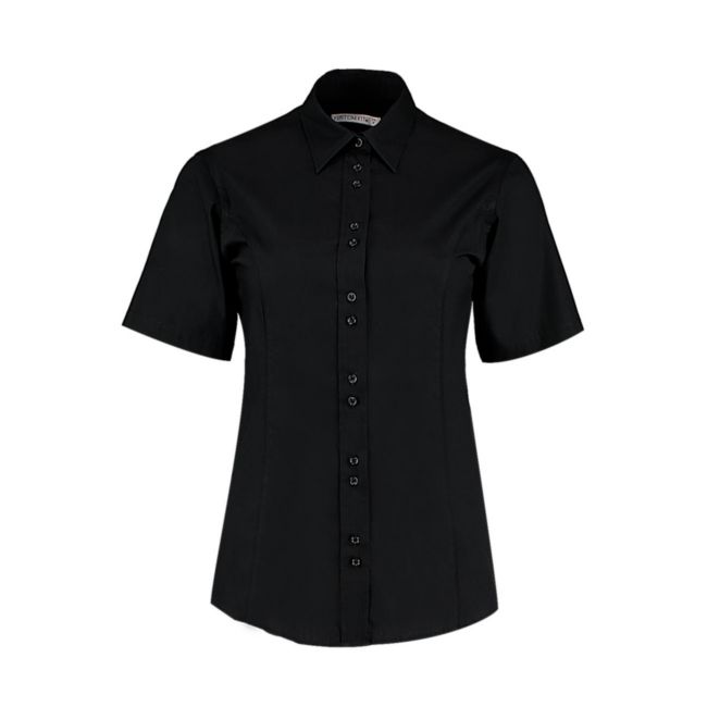 Women's tailored fit city shirt ssl black marimea m