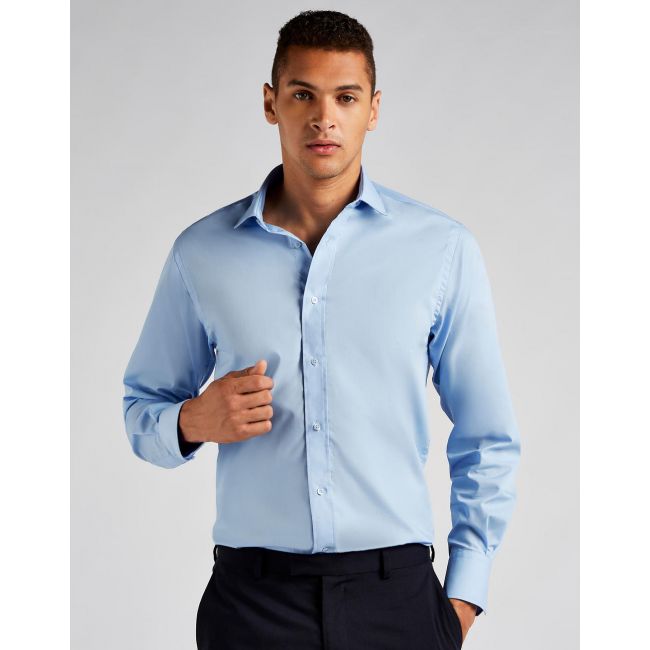 Tailored fit business shirt light blue marimea xl