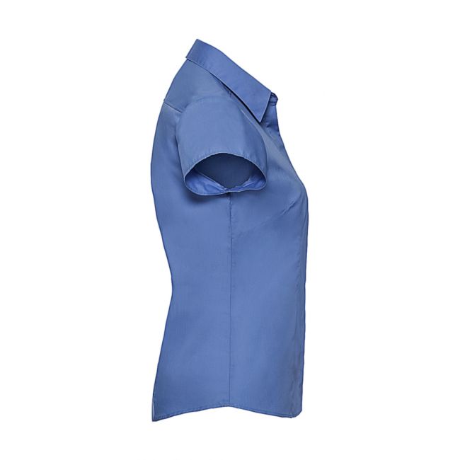 Ladies' fitted poplin shirt corporate blue marimea 3xl