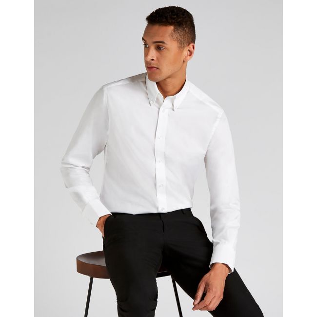 Tailored fit city shirt black marimea 2xl