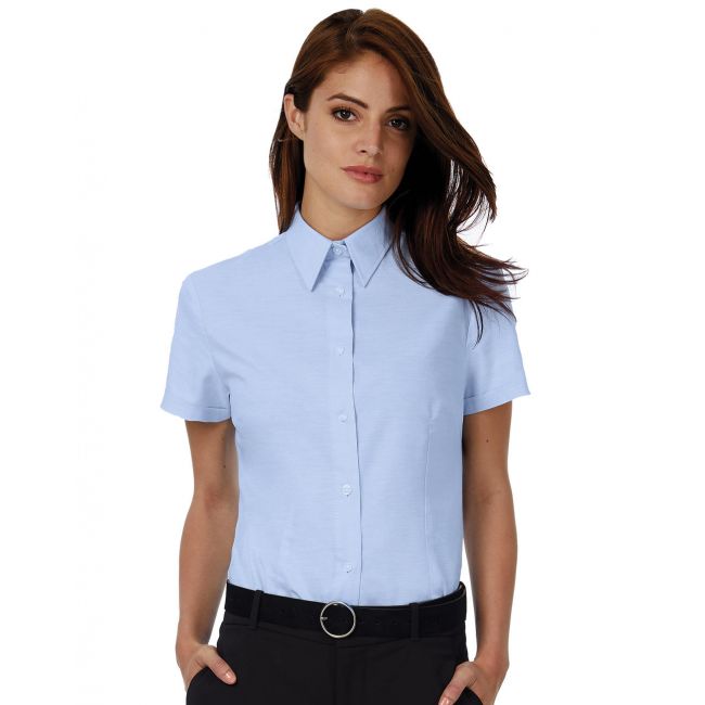 Oxford ssl/women shirt blue chip marimea l