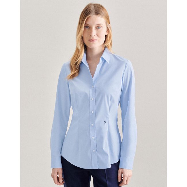 Seidensticker slim fit 1/1 kent women light blue marimea 44