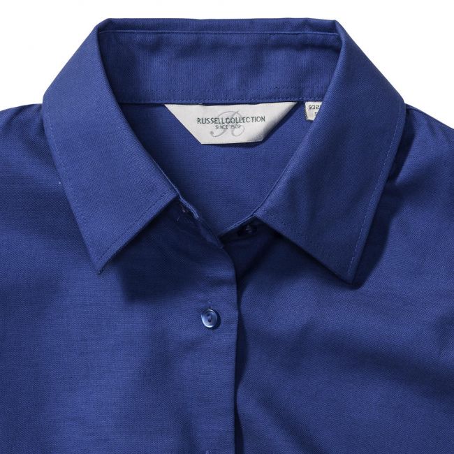 Ladies' classic oxford shirt ls oxford blue marimea xs (34)