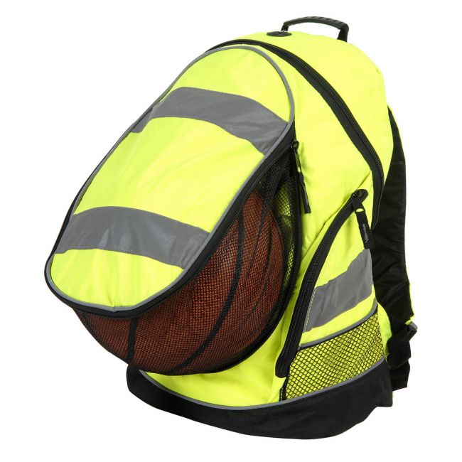 Hi-vis backpack hi-vis orange/black marimea one size