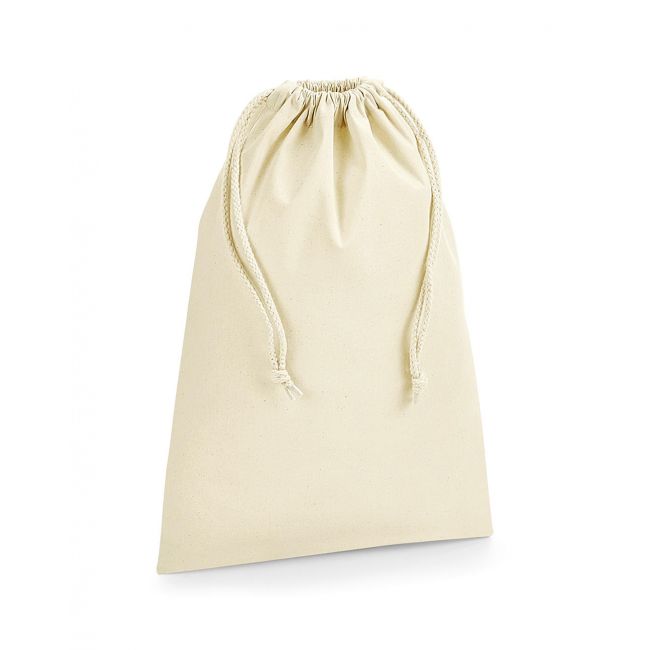 Organic premium cotton stuff bag natural marimea xs