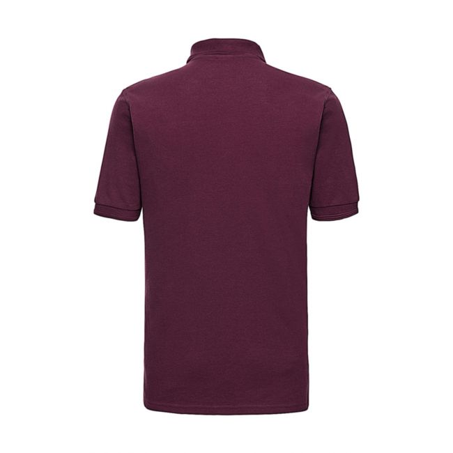 Hardwearing polo - up to 4xl burgundy marimea m