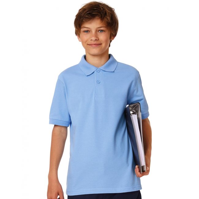 Safran/kids polo pacific grey marimea 12/14 (152/164)