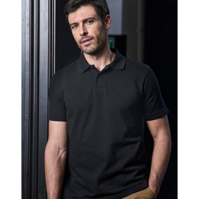 Heavy polo pique navy marimea m