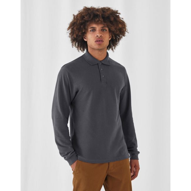 Heavymill lsl polo dark grey marimea l