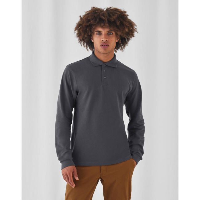 Heavymill lsl polo dark grey marimea m