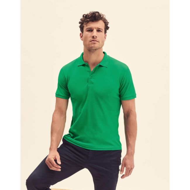 Premium polo kelly green marimea 3xl