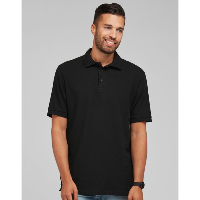 Men's cotton polo black marimea xl