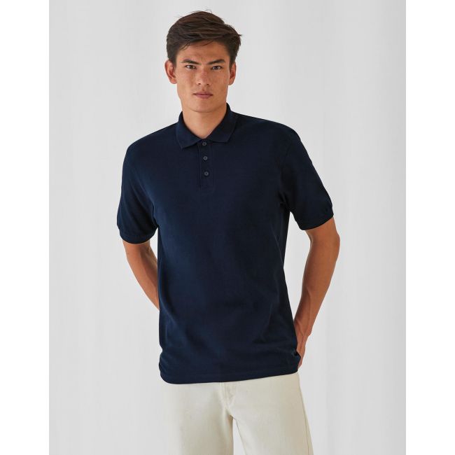 Safran piqué polo heather grey marimea s