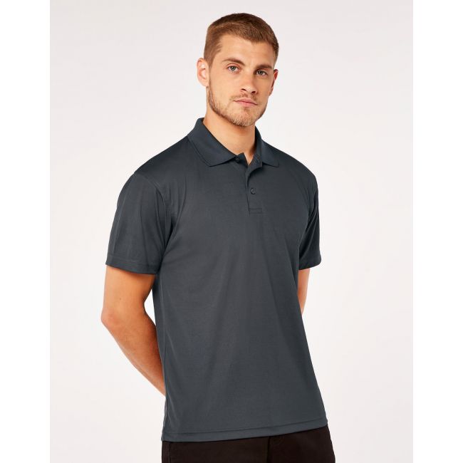 Regular fit cooltex® plus micro mesh polo black marimea 3xl