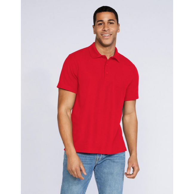 Dryblend® double piqué polo orange marimea 3xl