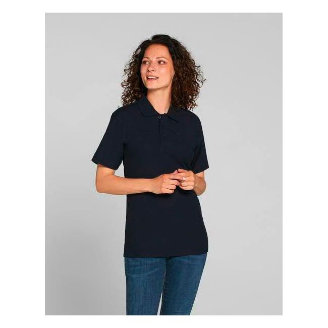 Unisex polo black marimea xs