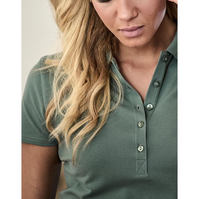 Ladies luxury stretch polo stone marimea s