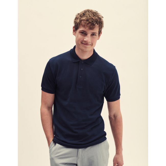 Heavyweight 65/35 polo navy marimea s