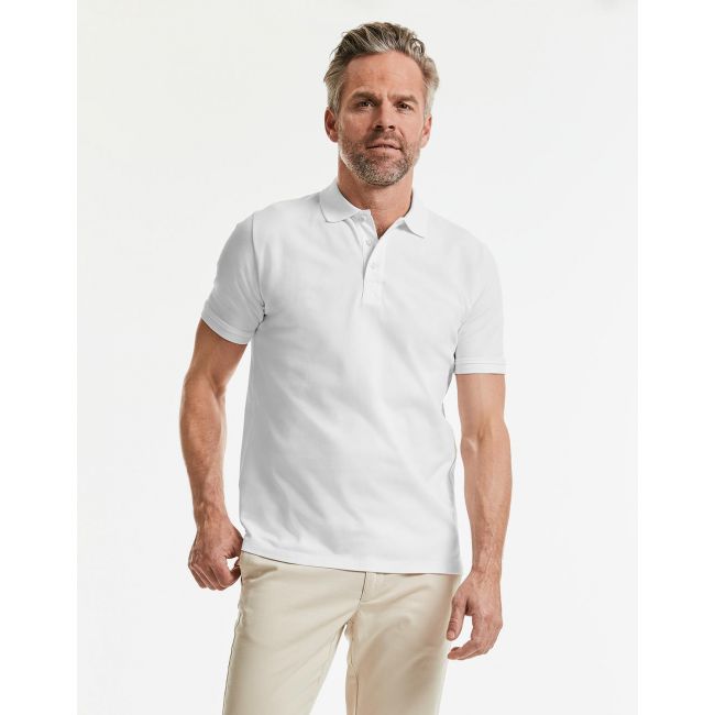 Men's pure organic polo white marimea 2xl