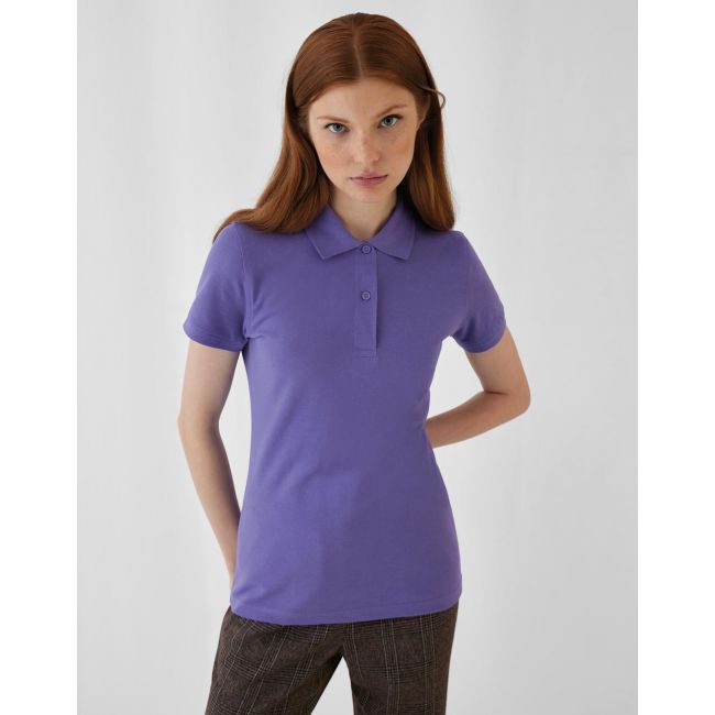 Organic inspire polo /women orange marimea xl