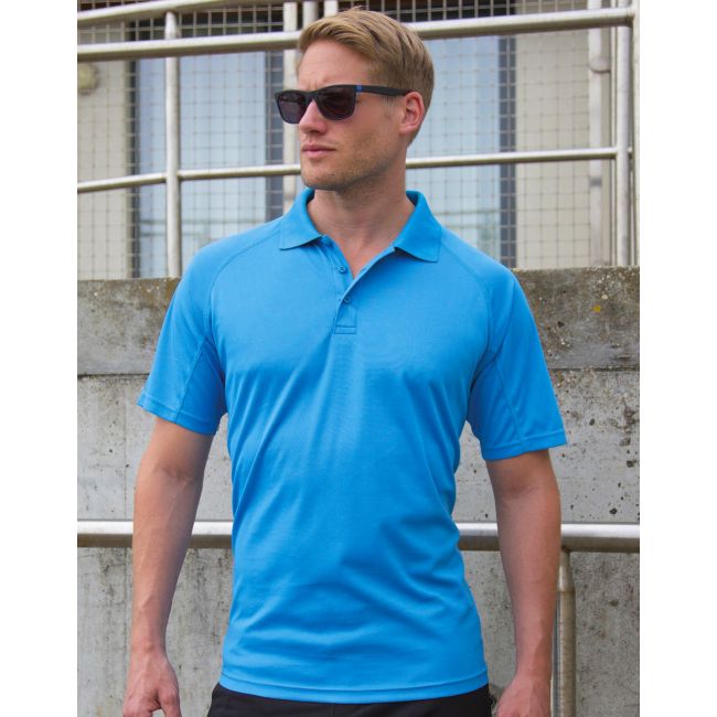 Performance aircool polo ocean blue marimea xs