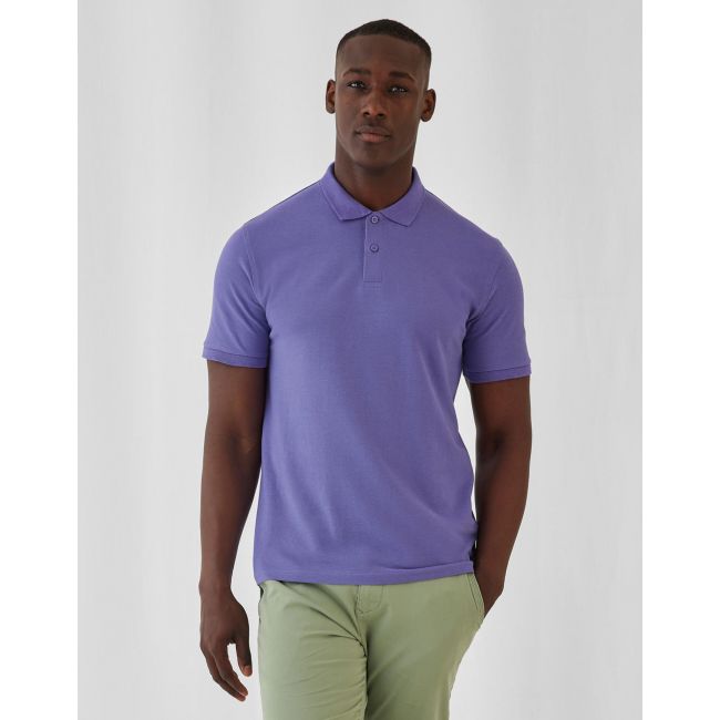 Organic inspire polo /men cobalt blue marimea m