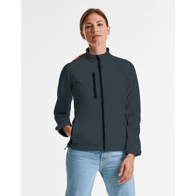 Ladies' softshell jacket black marimea 4xl (48)