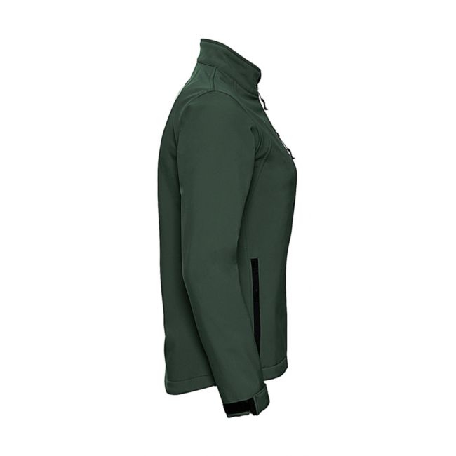 Ladies' softshell jacket bottle green marimea m (38)