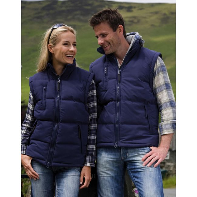 Windproof bodywarmer navy marimea m