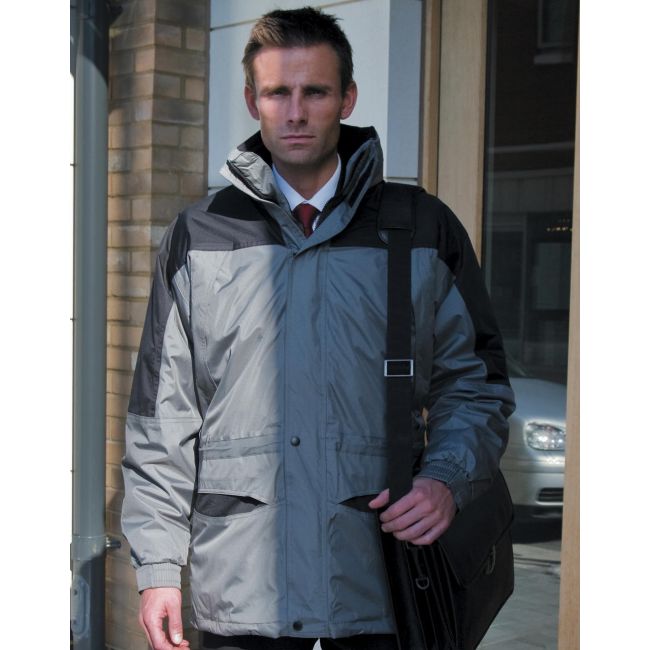 Alaska 3-in-1 jacket grey/black marimea s