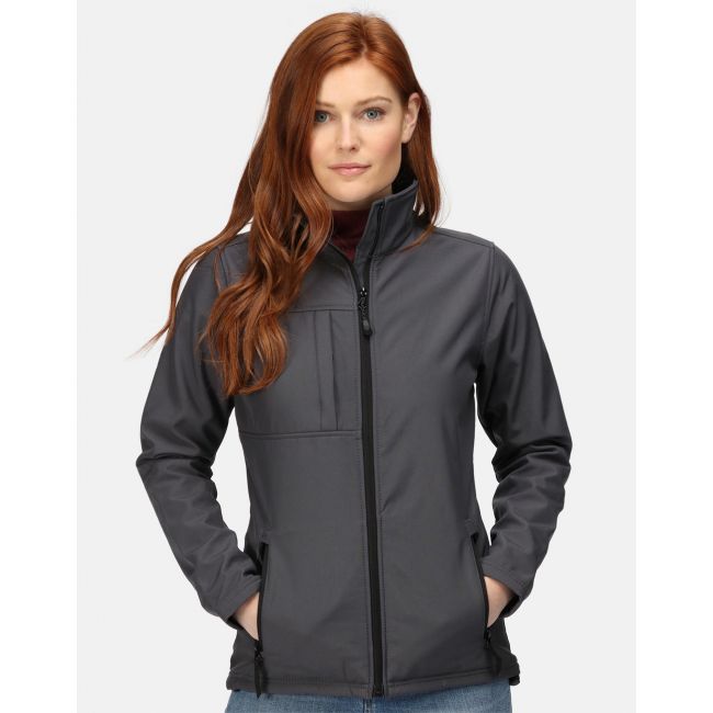 Women's octagon ii softshell seal grey/black marimea 10 (36)