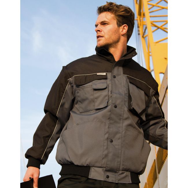 Heavy duty jacket royal/navy marimea s
