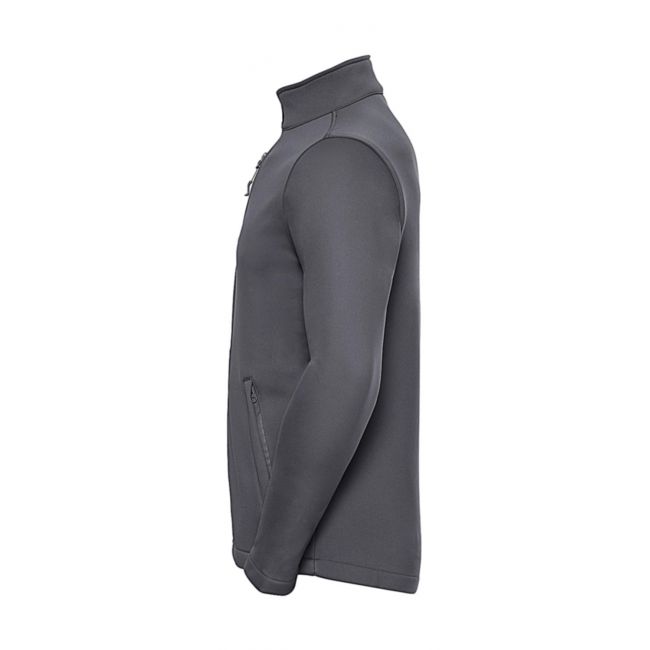 Men's smart softshell jacket black marimea l