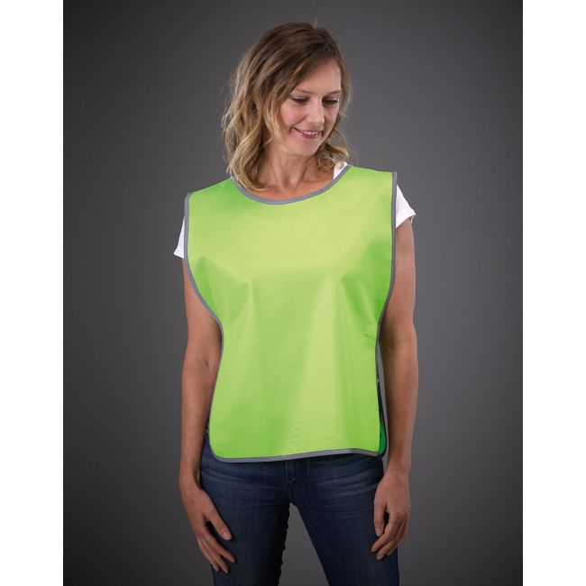 Fluo reflective border tabard lime marimea l/xl