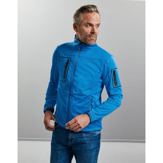 Men's sportshell 5000 jacket azure marimea s
