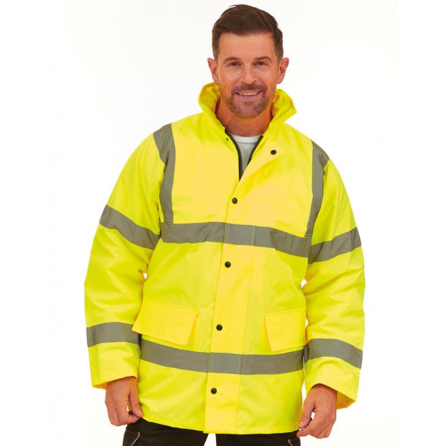 Fluo classic motorway jacket fluo orange marimea 4xl