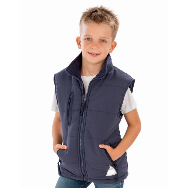 Junior ultra padded bodywarmer navy marimea m (7-8)