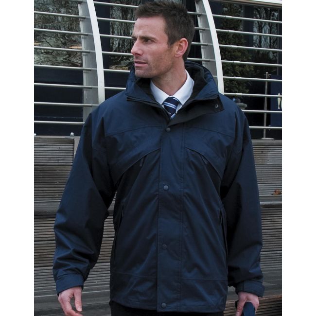 3-in-1 jacket with fleece black marimea 2xl